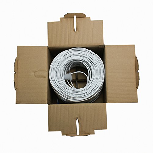 Cable Ethernet CAT5e UTP NavePoint 152.4 m Blanco miniatura 3