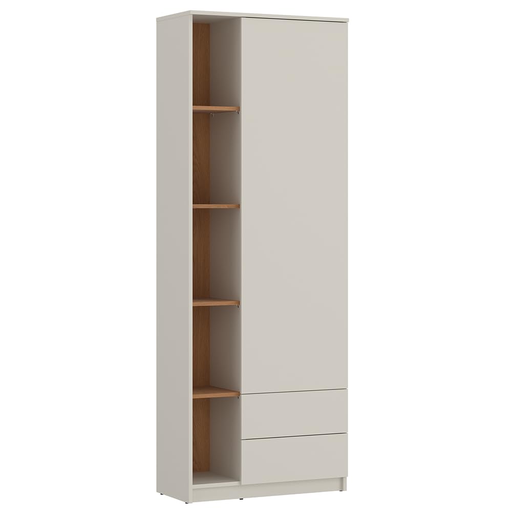 Lomadox Jugendzimmer Set 4-teilig in Kaschmir mit Eiche, Liegefläche 90x200 cm FIER-129