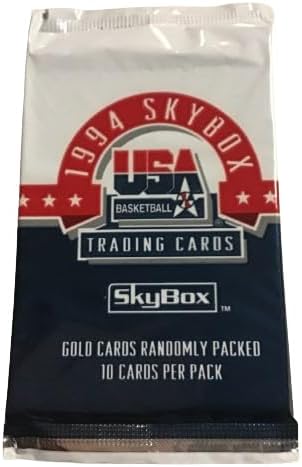 1994 Skybox USA Basketball 10 Card Pack -Random Gold Cards