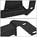 Auto Dynasty Compatible with Dodge Ram 4WD/AWD Mild Steel Steering Gear Box Front Stabilizer Bar/Brace (Black) - BR BE 2nd gen