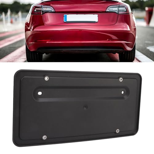 Image of License Plate Bracket Replacement for 3 2017‑2023, Rear License Plate Mount Frame Bracket, OE Number 109684400B