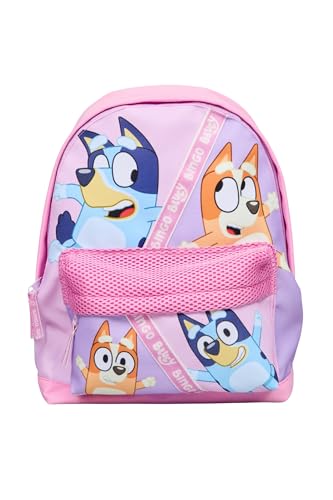 Sac à dos Bluey pour filles rose parfait pour l'école maternelle et la crèche