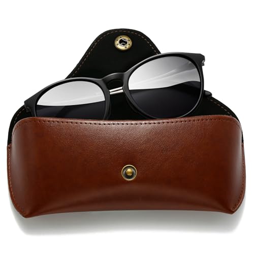 Image of SUNGAIT Original Design Trendy Sunglasses Polarized Vintage Round Classic Retro Style for Women and Men (2026 Matte Black Frame /Gray Lens)