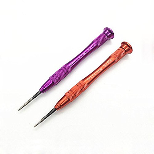 Strumento di riparazione di cacciaviti compatibile per Nintendo Switch Console e Controller,Feicuan 2pcs Viti a testa Phillips, 4 viti Y, 1,5 x 25 mm Cacciavite a croce a Y smontare kit