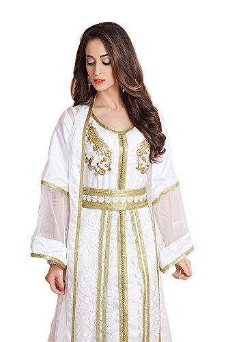 Robe blanche femme 54 coupe fluide anti-complexes et confortable - 2