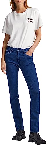 Pepe Jeans Grace, Jeans Mujer, Azul (Denim-CS9), 30W / 32L