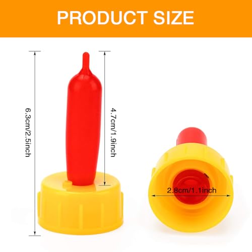 Image of HASTHIP Feeding Nipples for Lamb Feeding Bottles Red Nipples for Lamb Food Grade HDPE Safe Feeders Lambs,Goats,Calves Piglets Set of 10Pcs
