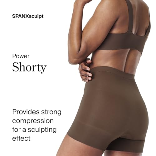 Image of SPANX SPANXsculpt Power Series Boyshort - For All Hemline Lengths - Lightweight Core Control Shapewear - Dig-Free Waistband