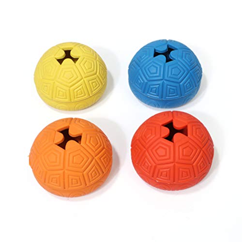 POPETPOP Pet Cão Bola Bola Bola Cão Tratar De Distribuição De Alimentos Alimentador Lento Vazamento