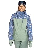 Tissu : tissage uni imperméable 10K avec revêtement sans PFAS, fabriqué à partir de 55 % de polyester recyclé pour une protection écologique.