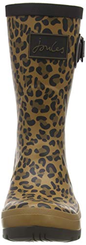 Joules Women's Molly Welly Wellington Boots, Tan Leopard, 7 #TOP1