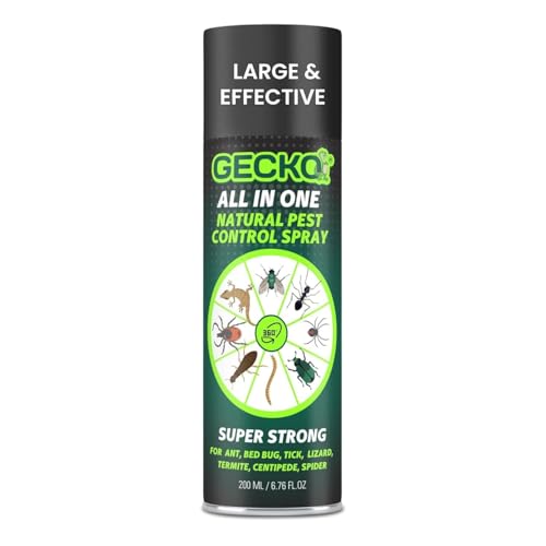 Shadow Securitronics Gecko Pest Control & Insect Repellent Spray, 100% Natural|No Kill Just Repel Easy To Use Non-Toxic (200Ml)|- FORMULATION 10X