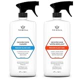 TriNova Shower Door Cleaner & Glass Water Repellent Bundle - Daily Shower Glass Cleaner & Protectant