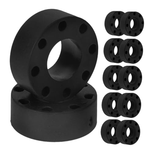 BESPORTBLE 16pcs Foosball Table Rod Buffers Hard Rubber Bumpers Replacement Parts for Table Soccer Machine