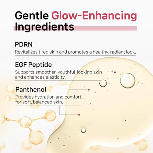 Image of Salmon DNA PDRN 250,000 ppm Concentrate Skincare Booster - Microneedling Serum w /EGF Peptide & PDRN 25% Growth Factor - Anti-Aging Face Serum with Panthenol 1 Fl Oz Korean Skincare