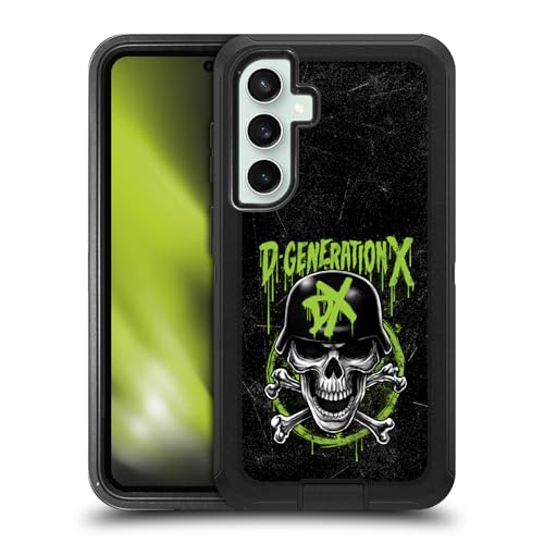 Coque WWE Crâne D-Generation X antichoc blindée pour Samsung Galaxy S23 FE 5G protégeant votre mobile