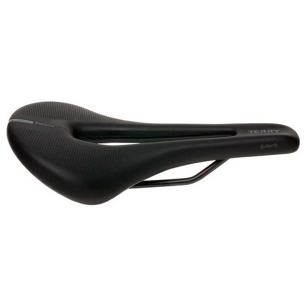 Terry Damskie siodełko rowerowe Butterfly Arteria, czarne, 12-15 cm