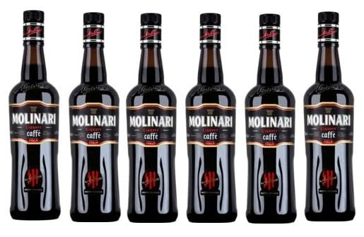 6 Flaschen Molinari Caffe Liquer extra a 0,7l 32% vol. + Space Riegel a 45g von Onlineshop Bormann