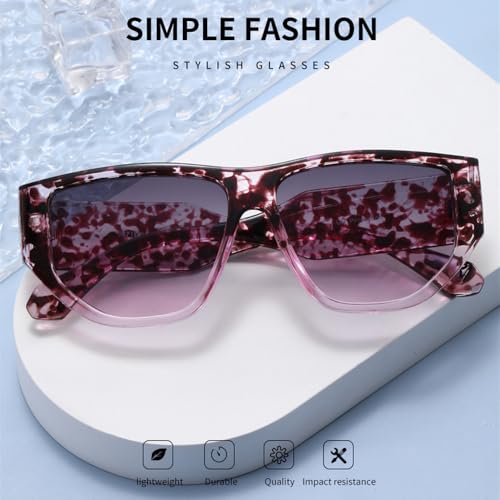 Lunettes de soleil à jambe large pour éviter l'éblouissement style punk