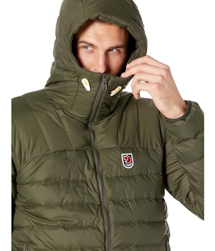Image of Fjallraven Expedition Pack Down Hoodie Men's Jacket - Lightweight Warm Packable Insulated Winter Layer for Hiking Trekking