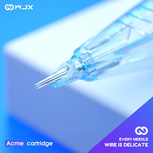 Image of WJX Tattoo Cartridges 20Pcs Disposable Needles Curved Magnum 1209RM