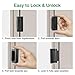 Home Security Door Lock Reinforcement - Child Proof High Security Door Locks with 3
