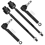 SCITOO 4pcs Front Suspension Kit Inner Outer Tie Rod End Fit 2004-2005 For Chevy Classic 1997-2003 For Chevy For Malibu 1999-2005 For Pontiac Grand Am
