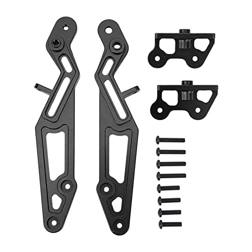 Soporte de alerón trasero RC de aluminio ligero resistente a corrosión
