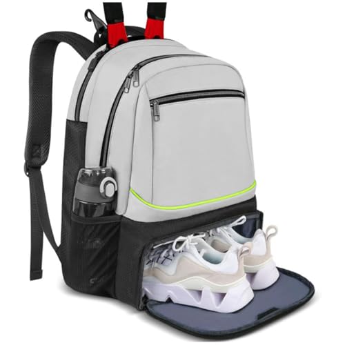 Mochila de tenis espaciosa con asas regulables para llevar tu equipación de forma cómoda