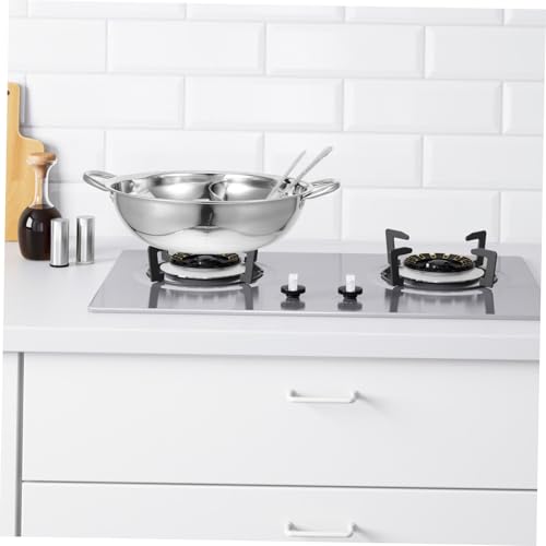 Set de Olla Doble Acero Inoxidable con Cuchara Coladora miniatura 7