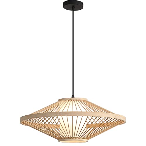 Lampe à de tissage de rotin pour les chambres luminaire suspension osier