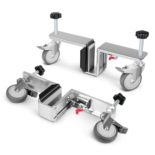 Heavy Door Installation Hardware Tool Kit, for 1-3/4" and 2-1/4" Doors Including Slab, Front, and Steel Frame Doors, Dual-Dolly System, No-Lift Door Hanging Jig for Fast Setup