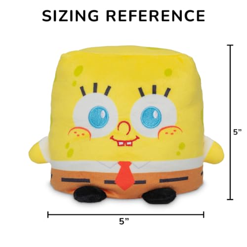 Image of TeeTurtle Reversible Spongebob Spongebob 5 Inch Flip Plushie