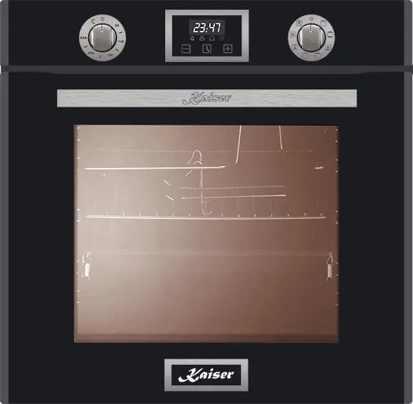 Kaiser Küchengeräte Elektro-Herd-Set EH 6326 SP + KCT 6715 F Ära, Elektro Einbau Backofen, Autark, 79L, 10 Funktionen + Glaskeramik Einbau Kochfeld 60cm, Höhlenmalereimotiv – Bild 3