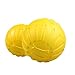 LeeIU Hundespielzeug Ball, Trainingsball Solide springenden Ball Für Hunde,Elastisches gelbes Gummiball Eva-Material,Beständigkeit gegen Biss,Schwimmendes Wasser,8cm