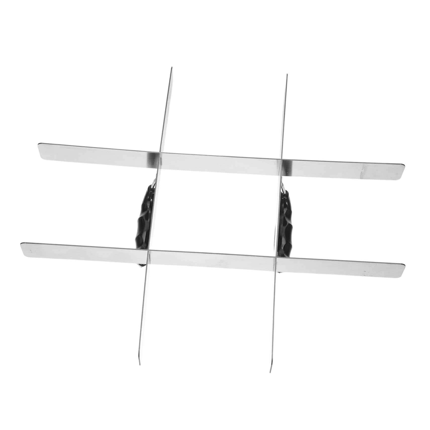 Cake Divider Acier Inoxydable Marqueur Portions Uniformes pour Brownies Gâteaux et Tiramisu Outil de Découpe Polyvalent pour Plaques Rectangulaires et Accessoires de Cuisine