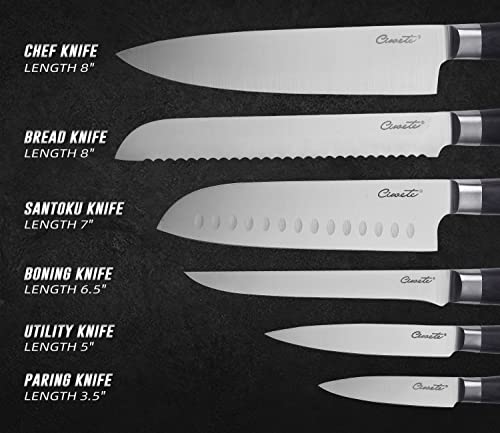 Chef-Knife-Set-6-Piece-Kitchen-Knife-Set-with-Upgrade-3CR13-Stainless-Steel-Ultra-Sharp-Blades-Knives-Set-with-Well-Balanced-Wood-Handle-Chefs-Knife-Set-with-Gift-Box