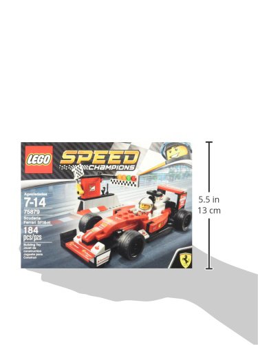 Amazon.com: LEGO Speed Champions 6175267 Scuderia Ferrari SF16-H