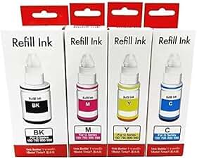 Kit 4 Refil De Tinta Canon Gi-190 G2100 G3100 G3102-345ml