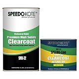 Speedokote Highest Gloss Premium Automotive Clear Coat with Medium Activator, SMR-32/75, use at 65-80 deg. F