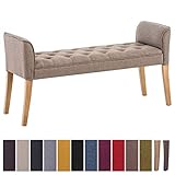 Chaiselounge Cleopatra – die elegante gepolsterte Sitzbank mit Stoffbezug lässt Sie auf höchstem Niveau entspannen. Das französische Sitz-Möbel ist mit Zierknöpfen und einer hochwertigen Polsterung ausgestattet.