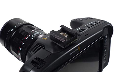 Support griffe flash pour caméras Blackmagic Cinema et Pocket Cinema avec base anti-rotation