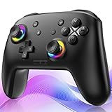 【2025新登場】Switch 2 コントローラー スリープ解除 Cボタン搭載 Switch1/2に対応 スイッチコントローラー ホール効果スティック Bluetooth 無線接続 プロコン 背面ボタン搭載 TURBO連射 マクロ機能 ジャイロセンサー搭載 4階段HD振動 1000mAh大容量 Android/IOS/PC対応 日本語取説付き