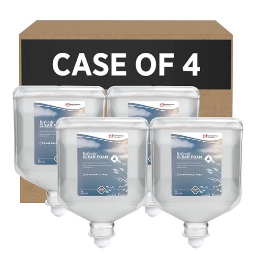 SC Johnson Professional REFRESH CLEAR FOAM HAND SOAP 2 LITER, PACK OF 4