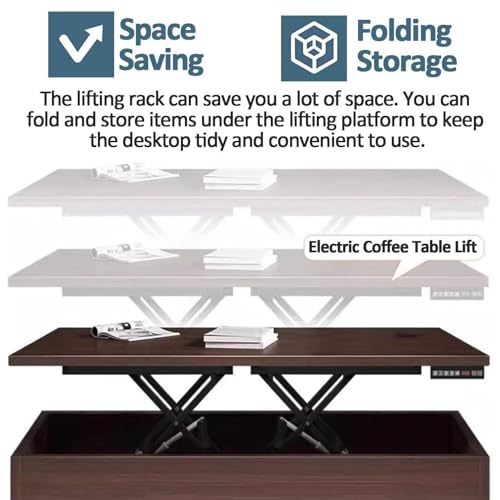 Plate-forme élévatrice de canapé avec élévateur pliable en ciseaux électrique