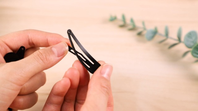 10 Pezzi Di Fermagli Per Capelli Neri, Mollette Antiscivolo In Metallo Per Ragazze E Donne , 68 Mm - Foto 5