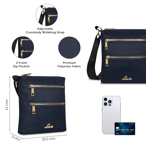 Image of Lavie Women's Miko Cross Body Sling Bag | Ladies Purse Handbag | Gift for Women