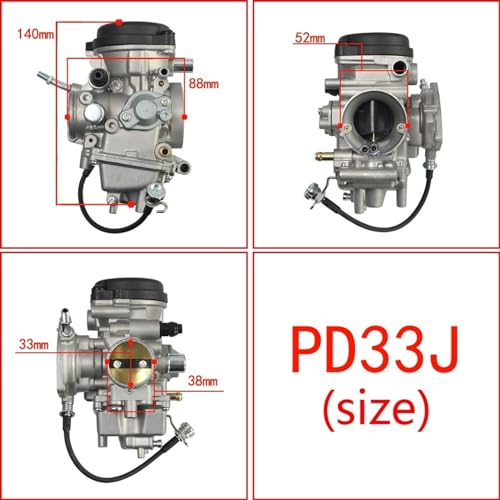 Carburateur PD33J 33mm pour réparer le démarrage difficile du Kodiak 450