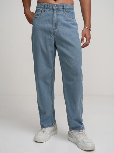 Image of Highlander Men's Straight Fit Jeans | Mid Rise | Stretchable Fabric | Designed for Comfort & Ease of Movement | Jeans for Man