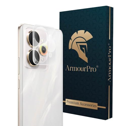 Image of ArmourPro Premium Camera Lens Protection Compatible with Realme 15 (6.8 Inches) With Edge To Edge Full Camera Screen Coverage | Transparent, Pack of 1